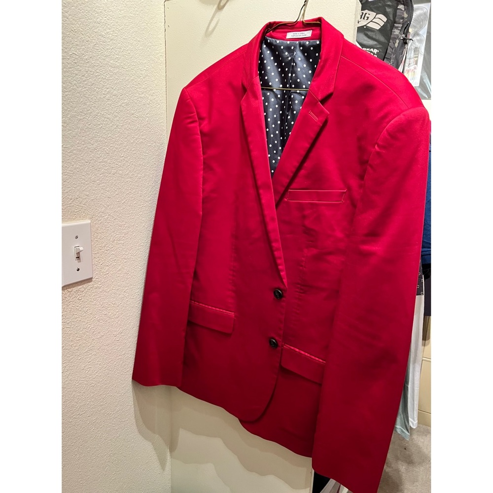 Express Red Blazer